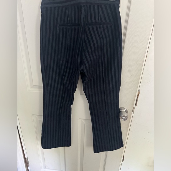 Derek Lam 10 Crosby  Striped Crop Flare Trousers Womens Size 2 - Picture 8 of 16